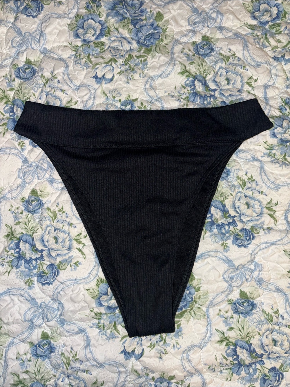 Hollister Black High waisted Swim Bottoms